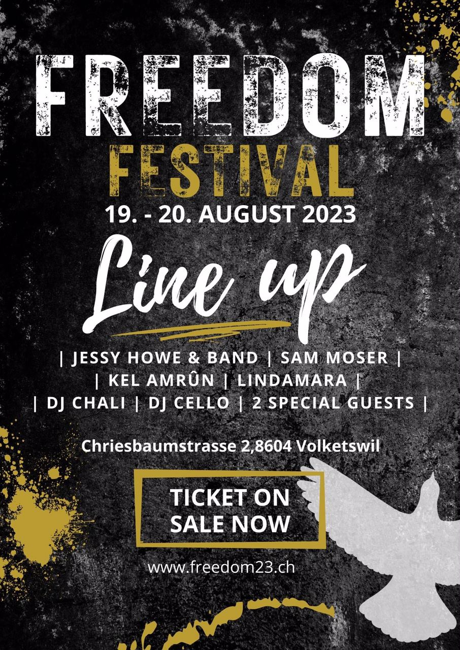 Freedom Festival 2023 LineUp - Flyer (neu)